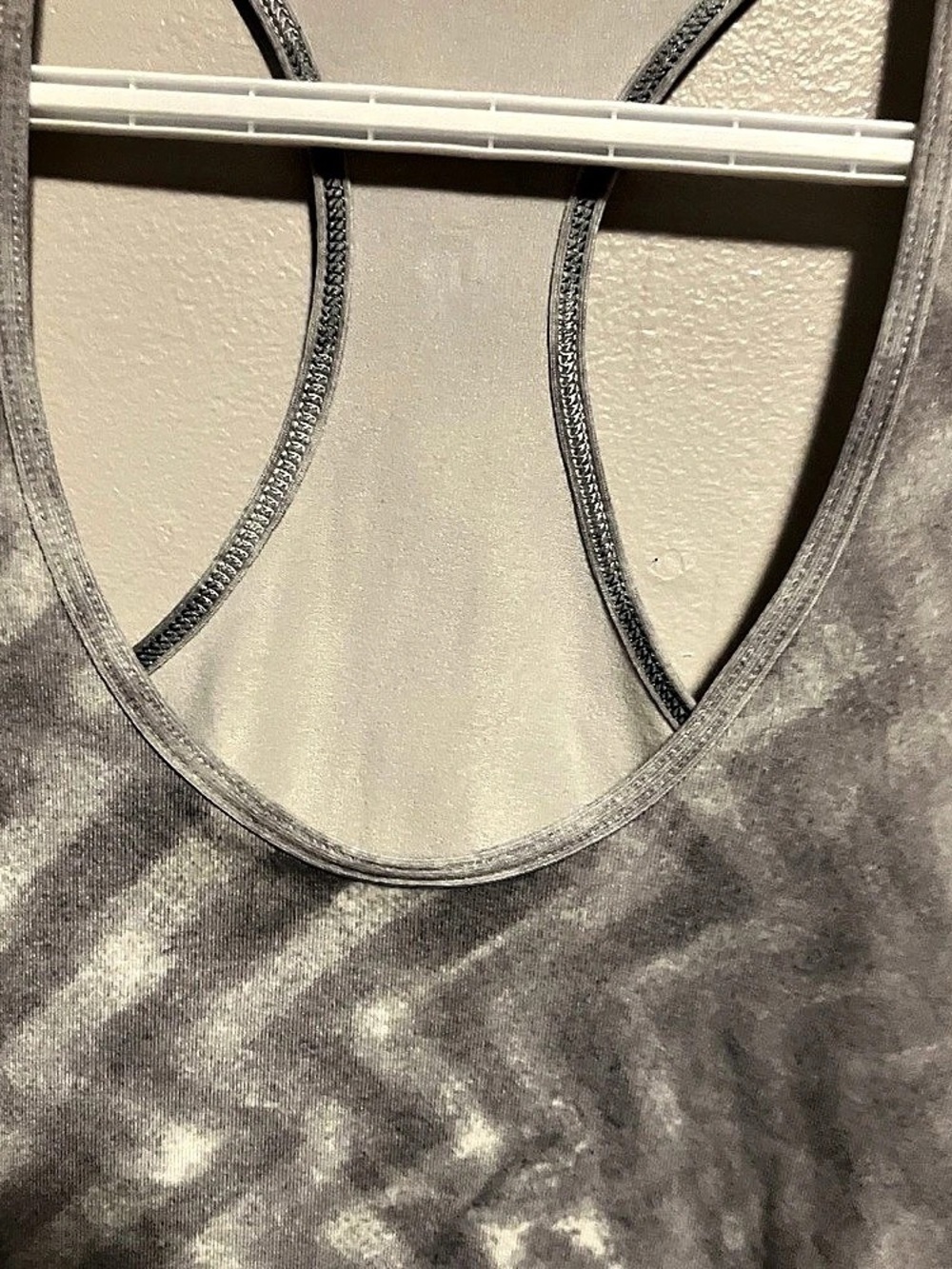 lululemon Gray Geometric Racerback Tank - Picture 3 of 4